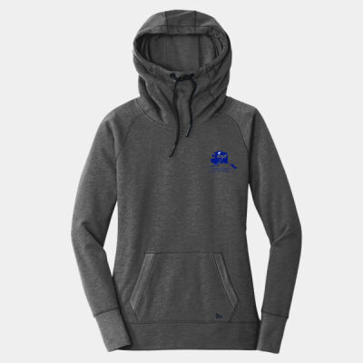 LADIES TRI BLEND FLEECE PULLOVER HOODIE Thumbnail